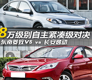 8萬元級自主對決！菱致V5對比長安逸動