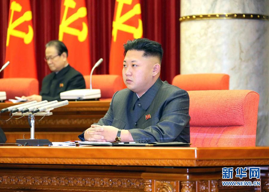 12月8日，在朝鮮平壤，朝鮮勞動黨第一書記金正恩出席并指導(dǎo)朝鮮勞動黨中央政治局擴大會議。
